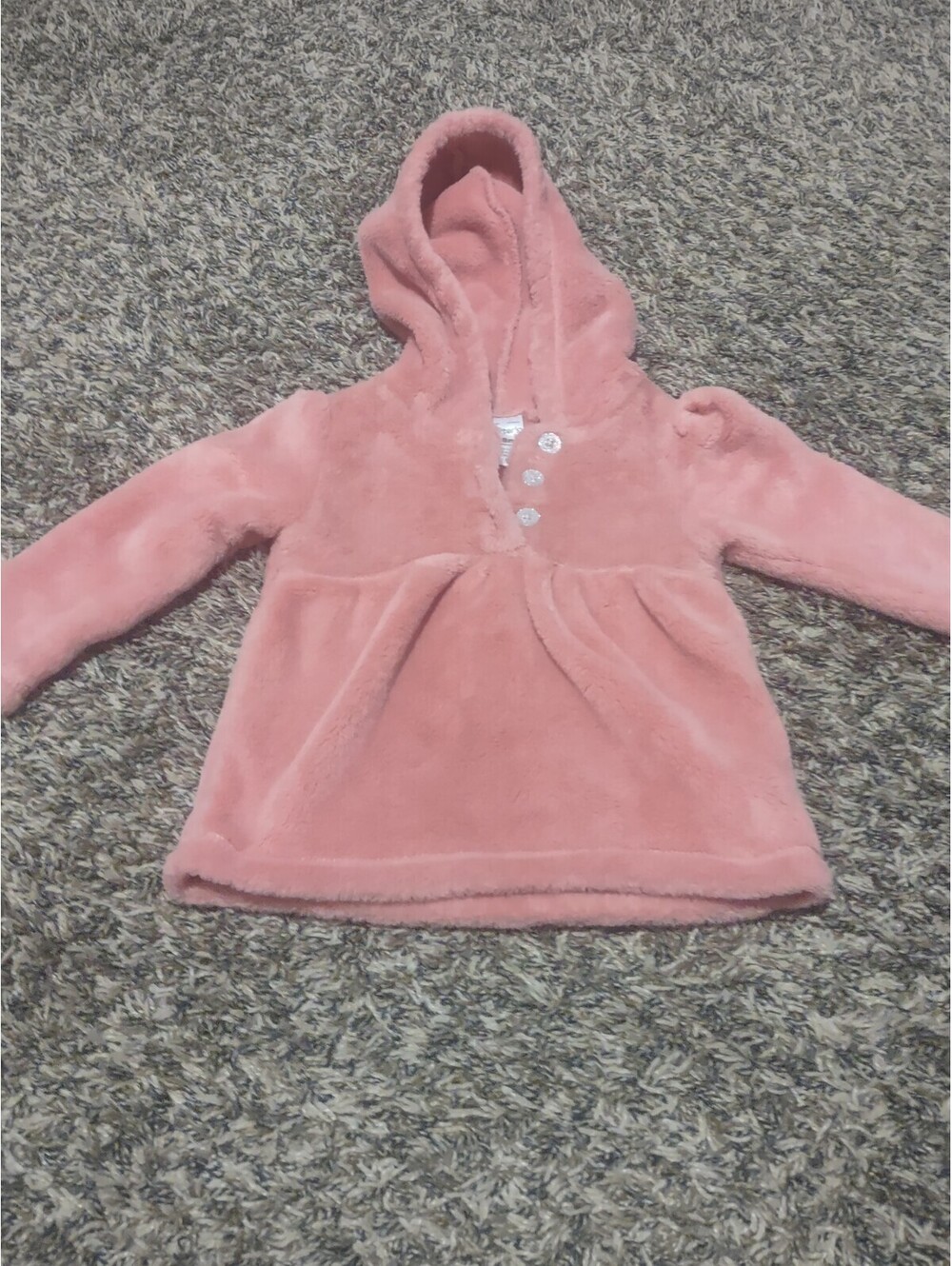 Carter's Toddler Girl Pink Pullover Long Sweater Size 18 Month